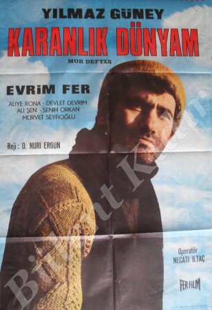 YILMAZ GÜNEY**EVRİM FER - KARANLIK DÜNYAM  (MOR DEFTER )